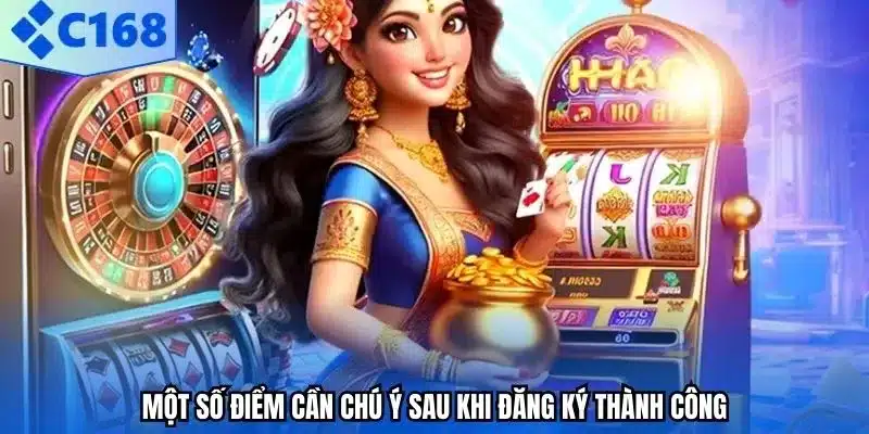 Một số điểm cần chú ý sau khi đăng ký thành công