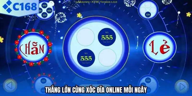Thắng lớn cùng xóc đĩa online mỗi ngày.
